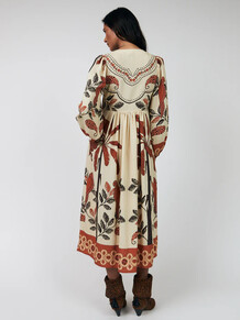 LOLLYS LAUNDRY KJOLE, SARAI CREME