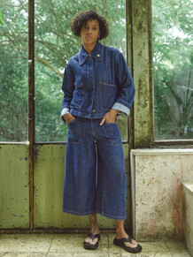 MOS MOSH JEANS, CULOTTE ARGE DARK BLUE