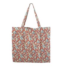 BLACK COLOUR SHOPPER. 9232 POSY CREAM