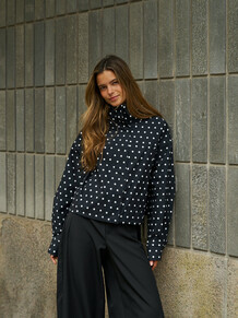 NEO NOIR JAKKE, CALLISA DOT BLACK