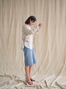 MOS MOSH SHORTS, MATHILDE DENIM LIGHT BLUE