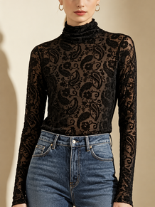 QNUZ BLUSE 9553 BLACK