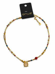 QNUS NECKLACE, AGAT 1458