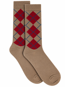 MP ULD STRØMPE, 12-79772-489 LIGHT BROWN