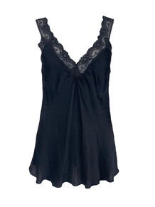 BLACK COLOUR TOP, BEA LACE BLACK