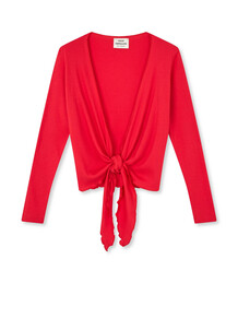 NØRGAARD PÅ STRØGET WRAP TOP, RED