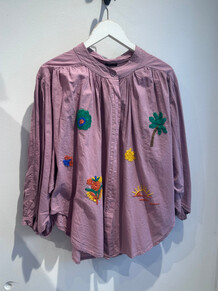 QNUZ BLUSE, HAPPY ROSA