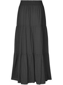 LOLLYS LAUNDRY NEDERDEL, DIAMOND WASHED BLACK