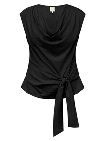 GOSSIA BLUSE, SAGARA BLACK