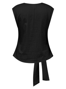 GOSSIA BLUSE, SAGARA BLACK