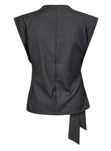 CO' COUTURE TOP, SAGA MID GRAY