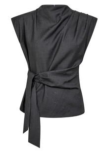 CO' COUTURE TOP, SAGA MID GRAY