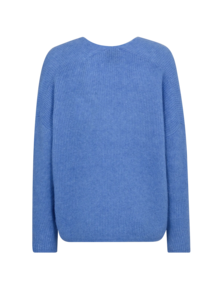 MOS MOSH STRIK, THORA V-NECK ULTRAMARINE