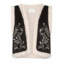 SISTERS POINT VEST, DEBEA BLACK/CREME