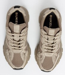 BUKELA SNEAKERS, MATT BEIGE