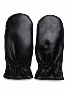 RE:DESIGNED LUFFER, LARA MITTEN BLACK 