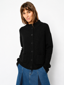 MOS MOSH CARDIGAN, MAPE SORT
