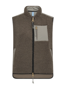 MOS MOSH VEST, ROWE ELI TEDDY DUSTY OLIVE