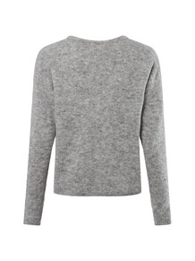 MOS MOSH CARDIGAN, ALMINE KNIT GREY MELANGE 