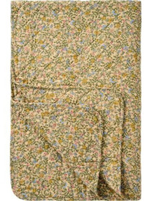 IB LAURSEN VATTÆPPE, 07937-00 QUILT BLÅ BLOMST