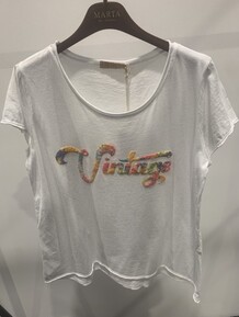 MARTA T-SHIRT, 1535 WHITE VINTAGE