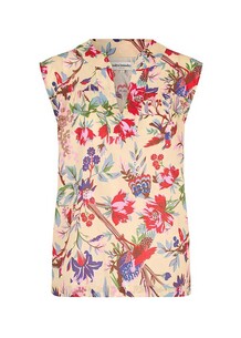 LOLLYS LAUNDRY TOP, PALOMA 74 FLOWER PRINT