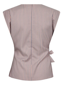 CO' COUTURE TOP, SALVIE PLEAT ROSA