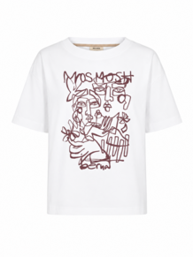 MOS MOSH T-SHIRT, BERNAT WHITE