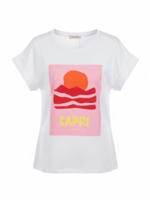 LECOCO T-SHIRT, 34702 WHITE