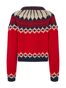 LOLLYS LAUNDRY CARDIGAN, CLARE RED