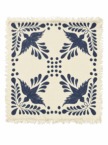 LOLLYS LAUNDRY TØRKLÆDE, NOOR DARK BLUE