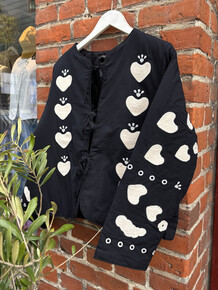 QNUZ JAKKE, BOHEME COTTON BLACK