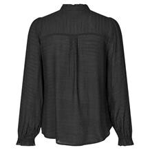 LOLLYS LAUNDRY SKJORTE, ARIEL BLACK
