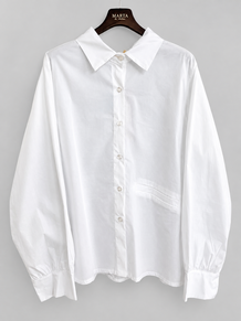 MARTA SKJORTE, 8926 WHITE