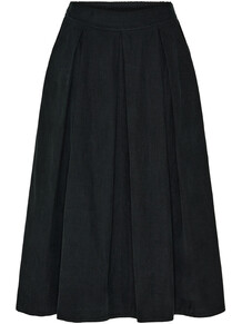 MARTA FLØJL NEDERDEL, 257080V BLACK SOLID