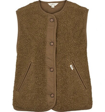 BASIC APPAREL VEST, IDA 181 CAPERS GREEN