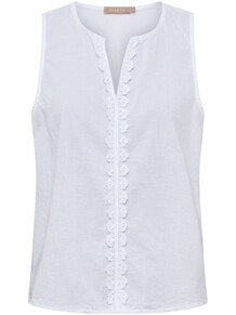 MARTA TOP, 68503 VIENNA WHITE
