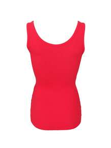 BLACK COLOUR TOP, VIBS RIB RED