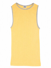 NØRGAARD PÅ STRØGET TANK TOP, YELLOW/ LT. GREY