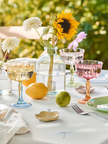 IB LAURSEN VINGLAS, 01017-99 GUL/BLÅ