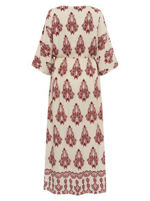 LOLLYS LAUNDRY MAXI KJOLE, SAVANNAH CREME