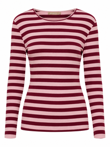 MARTA T-SHIRT, 7702 WINO/ROSA