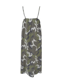 BLACK COLOUR KJOLE, MINNA CAMOUFLAGE