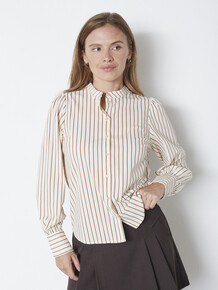 CO´COUTURE SKJORTE, SORIN STRIPE BONE