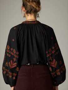 MAISON HOTEL BLUSE, ROBIN CHARCOAL