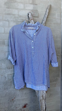 CABANA LIVING SKJORTE. 2690 BLUE STRIP