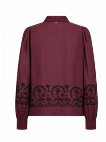 MOS MOSH SKJORTE, SILCA LINO PORT ROYALE