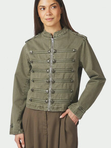 NEO NOIR JAKKE, SIVENA DENIM ARMY