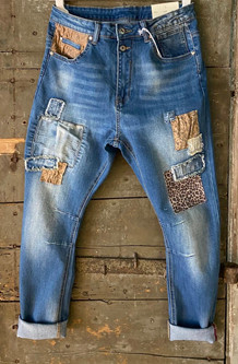 CABANA LIVING JEANS, DY712 LEO PATC
