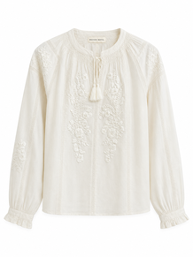 MAISON HOTEL BLUSE, BETTINA OFFWHITE